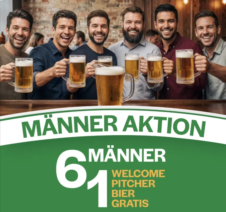 Aktion für Frauen im Italienischen Restaurant